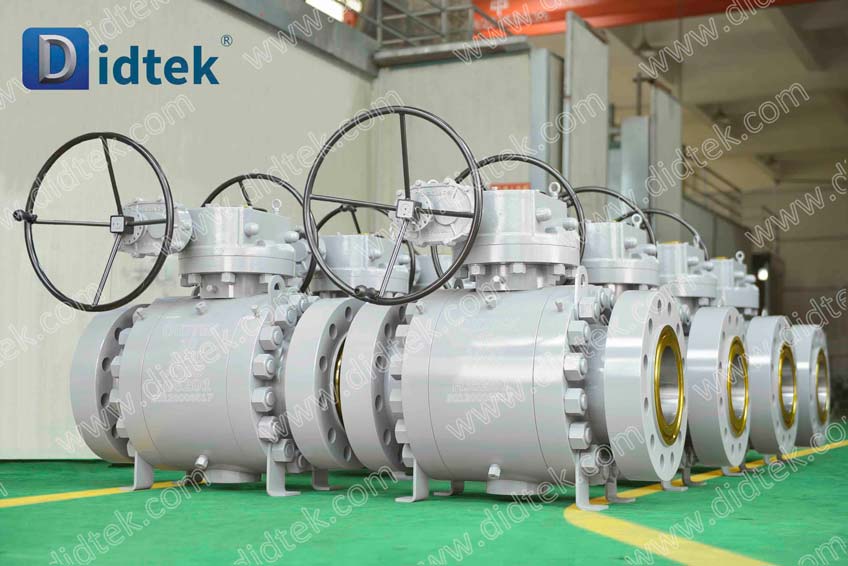 API6D Trunnion Mounted Ball Valve